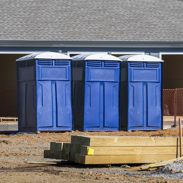 are there any restrictions on where i can place the porta potties during my rental period in Village of Grosse Pointe Shores